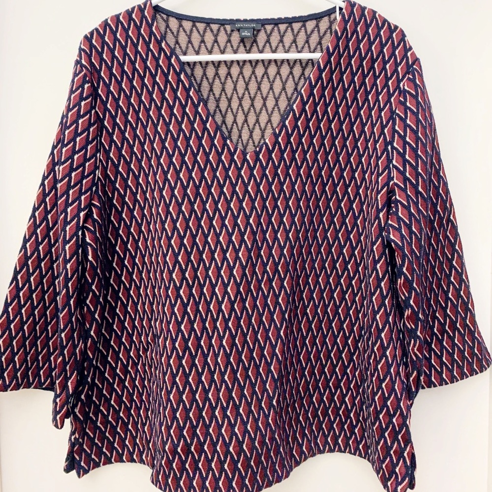 Ann Taylor Wide-Sleeve Top